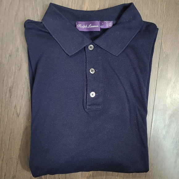 ralph lauren purple label polo shirt